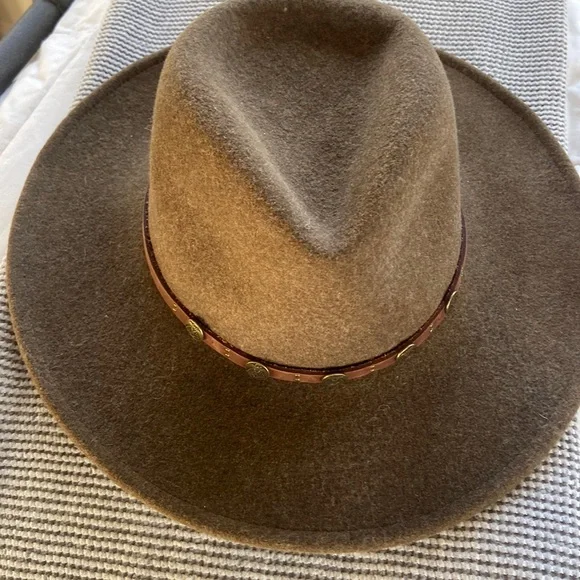 Buffalo Wool Co | Accessories | Brown Wool Western Hat  display picture 2